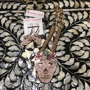 Betsey Johnson marching jewelry set.